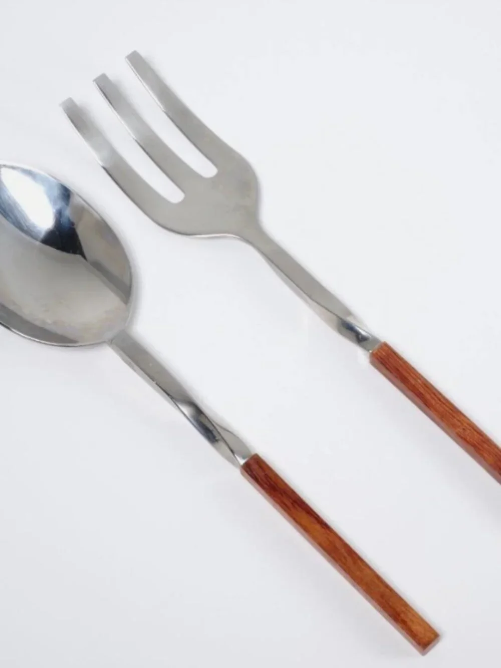 Villeroy and Boch set of 2 salad serving utensils New Wave design modern design